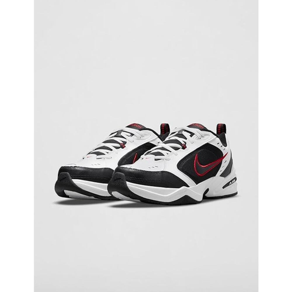 NIB Nike Air Monarch IV Training Shoe - Men's White/Black Size 8 EURO 41